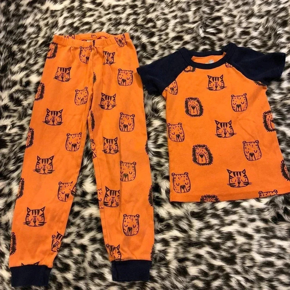 Gymboree Kids Matching Pajamas Set Size 7